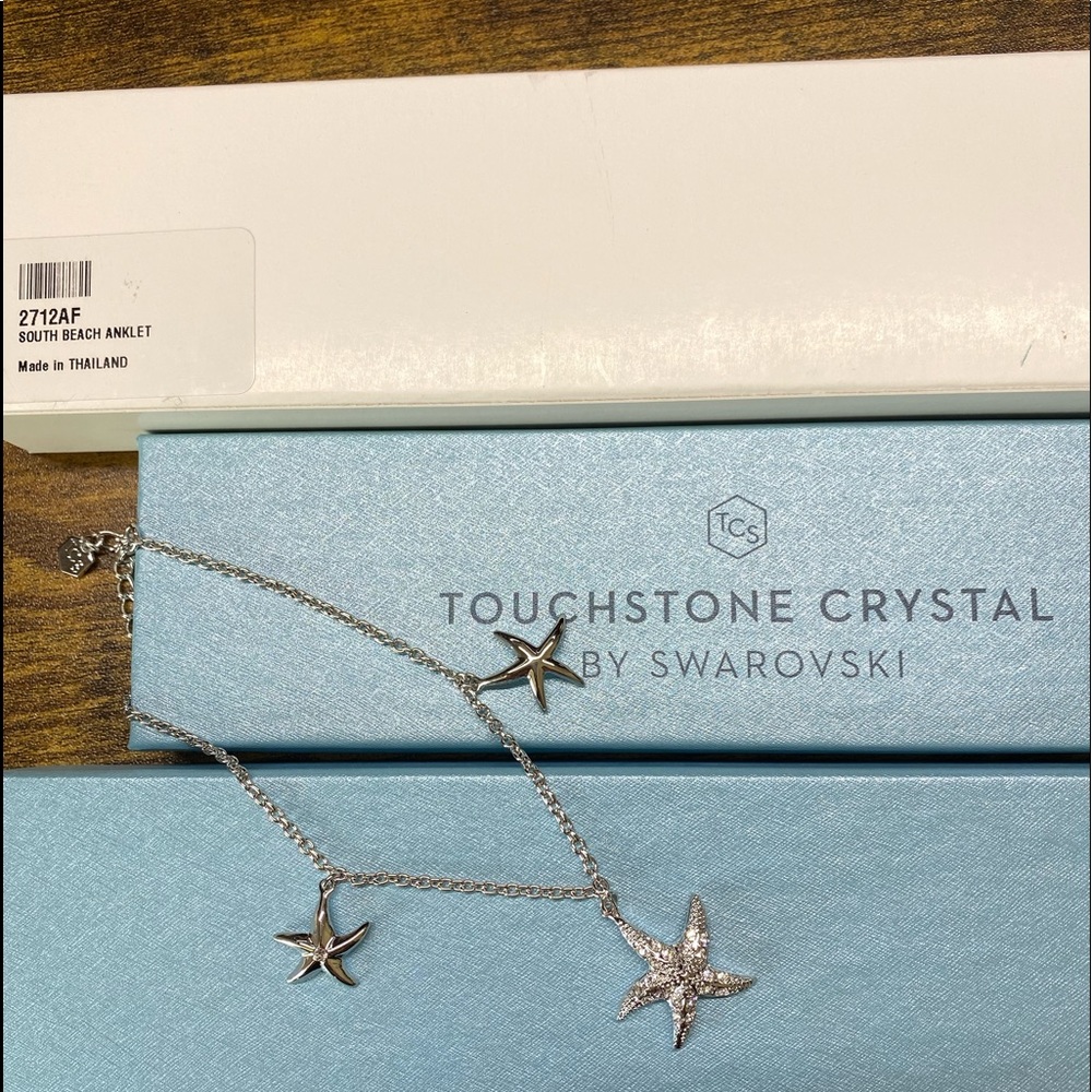 Touchstone Crystal South Beach Anklet